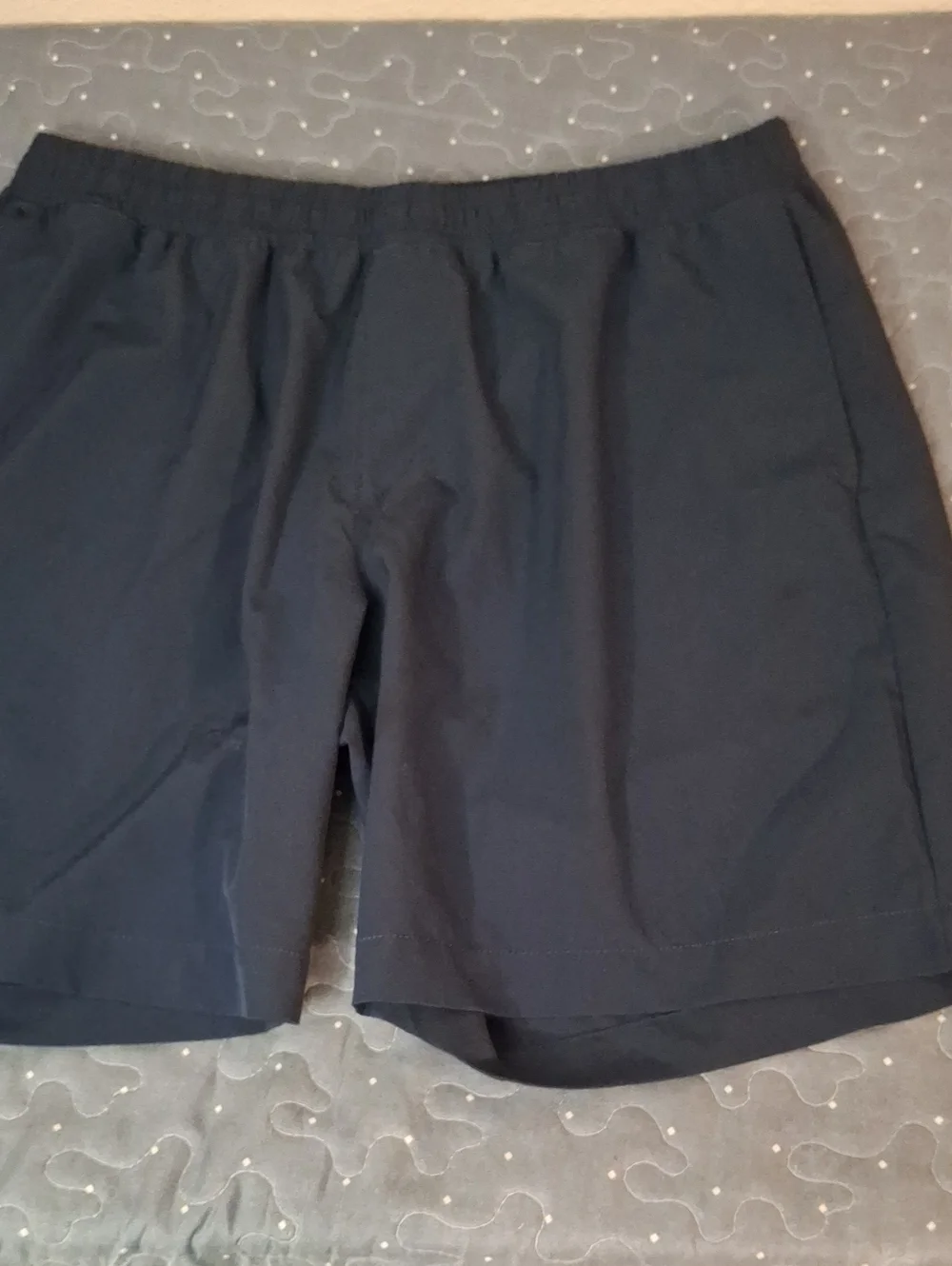 J. Crew Flex Men's Navy Elastic-Waist Casual Shorts Size Medium
